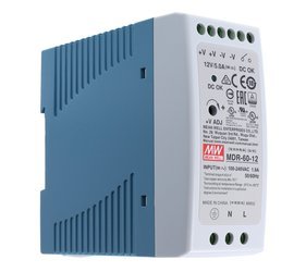 DIN rail power supply 12V 5A 60W MEAN WELL | MDR-60-12