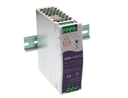 DIN rail power supply 120W 48V 2.5A MEAN WELL WDR-120-48