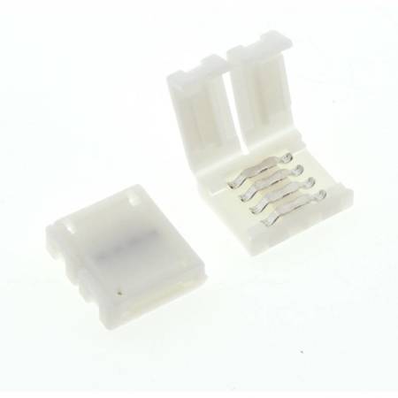 LED double strip connector - clip - RGB