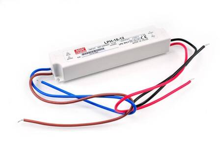 LED power supply 12V 1,5A 18W MEAN WELL LPH-18-12