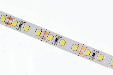 LED strip 12V DC 130lm / W 9.6W 6500K, cold color